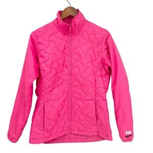 HELLY HANSEN Jacket Quilted Zip Coat Pink